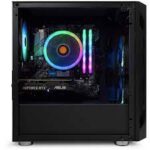 Prism RTX 3050 Ready To Go Gaming PC - side view